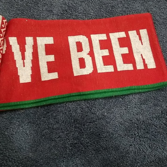 Nwt! Ive been naughty/nice scarf - Picture 2 of 11